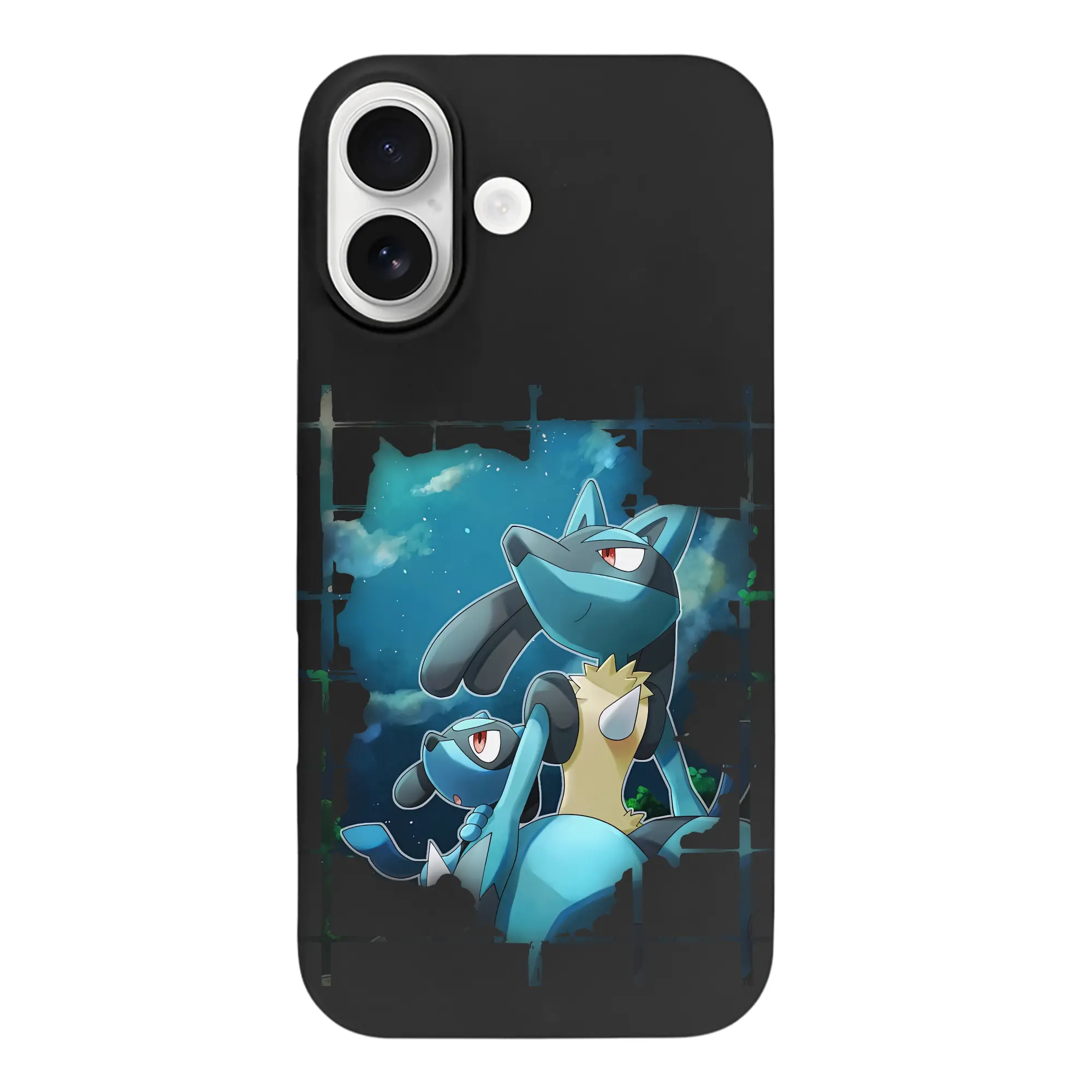 ポケモン グッズ,ルカリオ - iPhone 17 シリーズ シリコンケース 薄型 耐衝撃 指紋防止 ソフトタッチカバー 精密フィット 傷防止 保護ケース iPhone 17/17 Air/17 Pro/17 Pro Max 対応